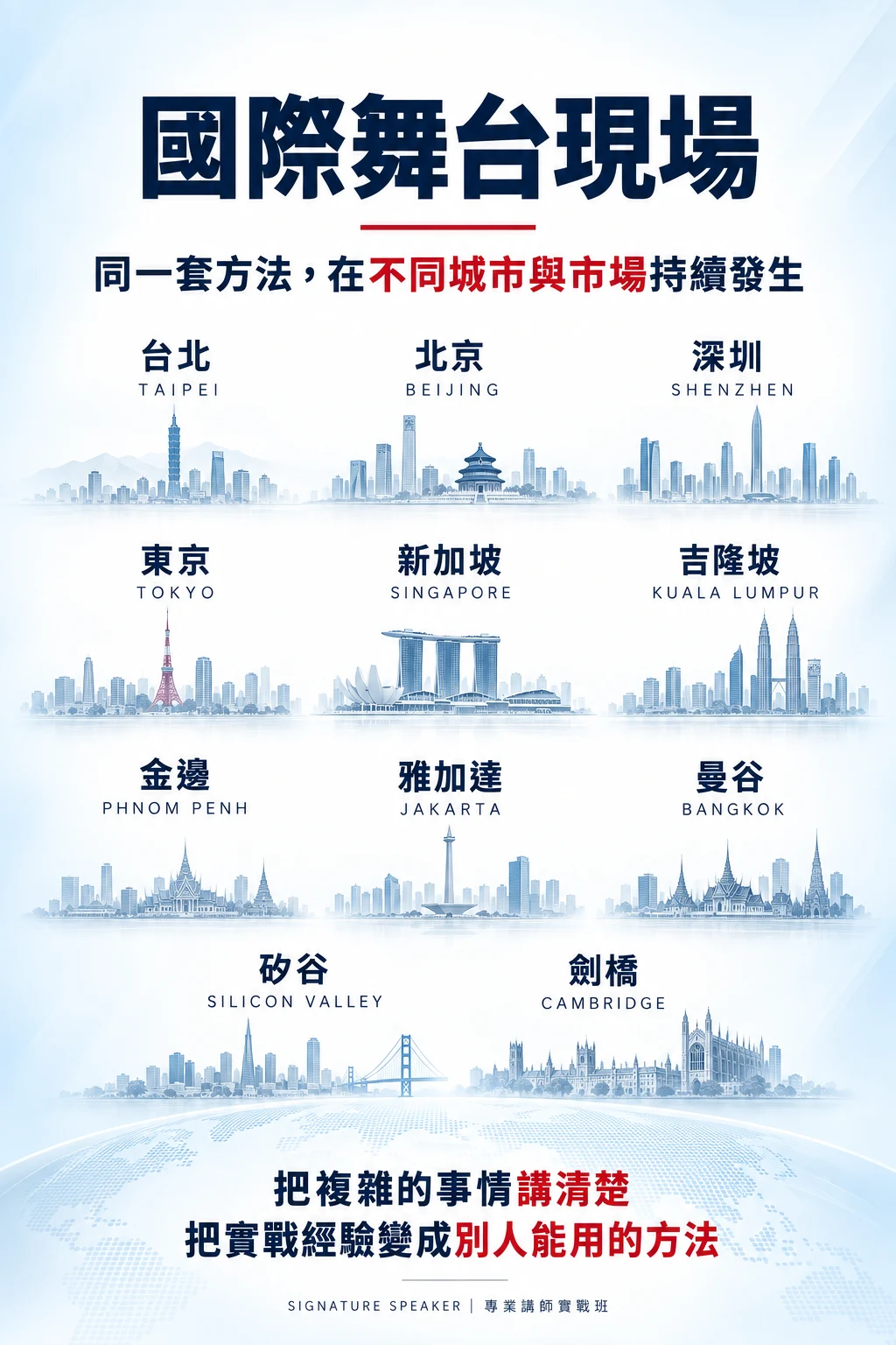 國際舞台現場